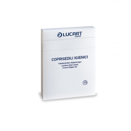 Benzi de hartie pentru colacul de toaleta  Lucart  200 buc